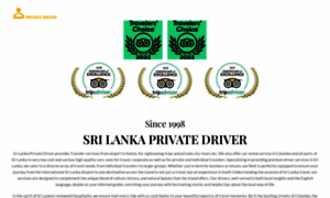 Srilankaprivatedriver.com thumbnail