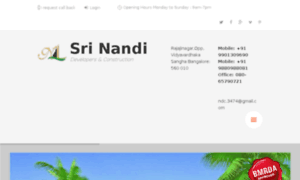 Srinandidevelopers.com thumbnail