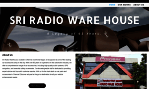 Sriradiowarehouse.com thumbnail