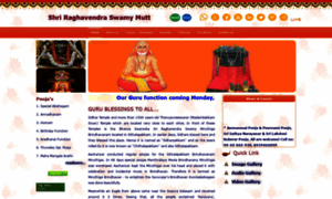 Sriraghavendratemple.com thumbnail