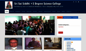 Srisaisiddhidegreesciencecollege.in thumbnail