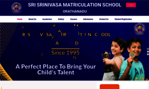 Srisrinivasamatriculationschool.com thumbnail
