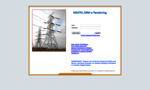 Srmetender.mahatransco.in thumbnail