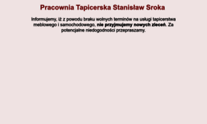 Sroka-tapicer.pl thumbnail