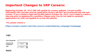 Srp.apply2jobs.com thumbnail