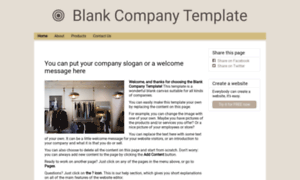 Ss-blank-company.simplesite.com thumbnail