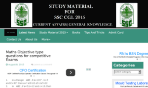 Ssc-cglstudymaterial.in thumbnail