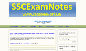 Sscexamnotes.in thumbnail