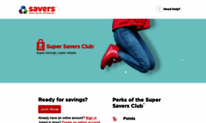 Sscportal.savers.com thumbnail