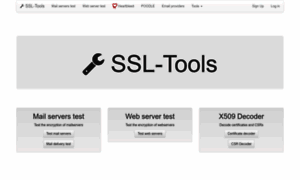 Ssl-tools.net thumbnail