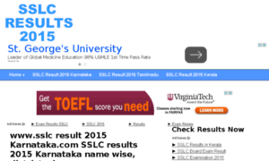 Sslcresults2015.co.in thumbnail