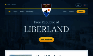 Sso.liberland.org thumbnail