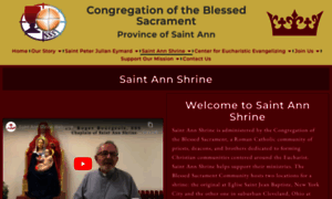 St-ann-shrine.org thumbnail