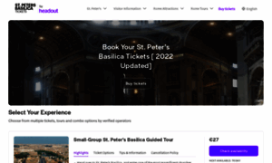 St-peters-basilica-tickets.com thumbnail