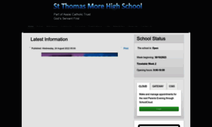 St-thomasmore.southend.sch.uk thumbnail