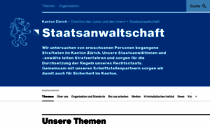 Staatsanwaltschaften.zh.ch thumbnail