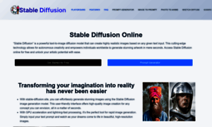 Stable-diffusion.site thumbnail