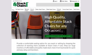 Stackchairs4less.com thumbnail