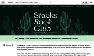 Stacksbookclub.com thumbnail