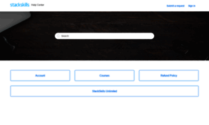 Stackskills.zendesk.com thumbnail