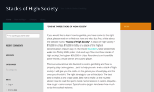 Stacksofhighsociety.com thumbnail