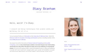 Stacybranham.com thumbnail