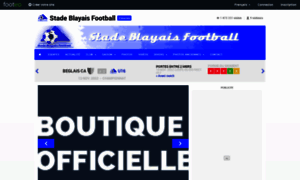 Stadeblayaisfootball.footeo.com thumbnail