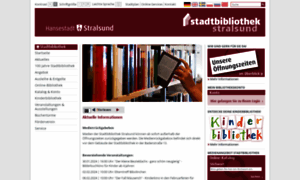 Stadtbibliothek.stralsund.de thumbnail