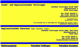 Stadtbus-tuttlingen.de thumbnail