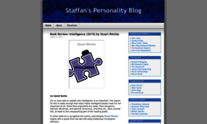 Staffanspersonalityblog.wordpress.com thumbnail