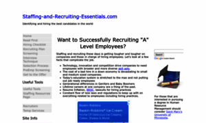 Staffing-and-recruiting-essentials.com thumbnail