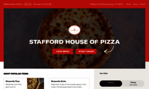 Staffordhousepizza.com thumbnail