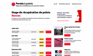 Stage-recuperation-points-rennes.com thumbnail