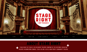 Stage-right.org thumbnail