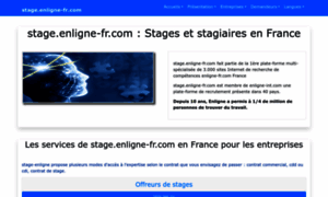 Stage.enligne-fr.com thumbnail