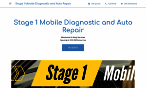 Stage1mobilediagnosticandautorepair.com thumbnail