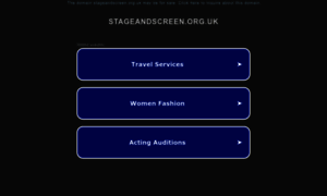 Stageandscreen.org.uk thumbnail