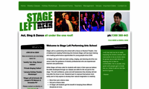 Stageleft.com.au thumbnail