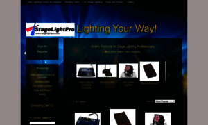 Stagelightpro.com thumbnail