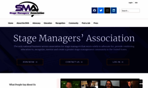 Stagemanagers.org thumbnail