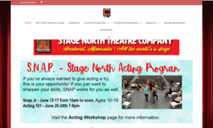 Stagenorththeater.com thumbnail