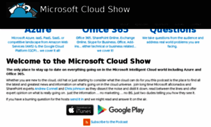 Staging.microsoftcloudshow.com thumbnail