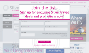 Staging.silverairways.com thumbnail