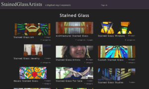 Stainedglassartists.org thumbnail