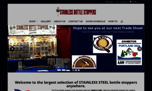 Stainlessbottlestoppers.com thumbnail