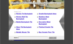 Stainlesssteelbacksplashguide.com thumbnail