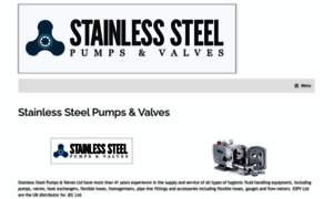 Stainlesssteelpumpsandvalves.co.uk thumbnail