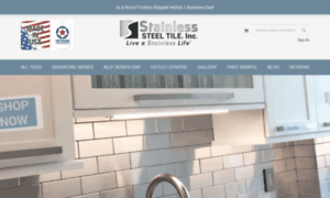 Stainlesssteeltile.com thumbnail