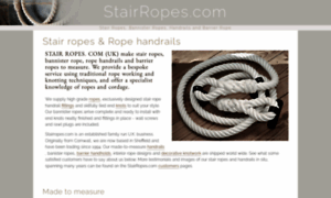 Stairropes.com thumbnail