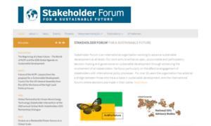 Stakeholderforum.org thumbnail